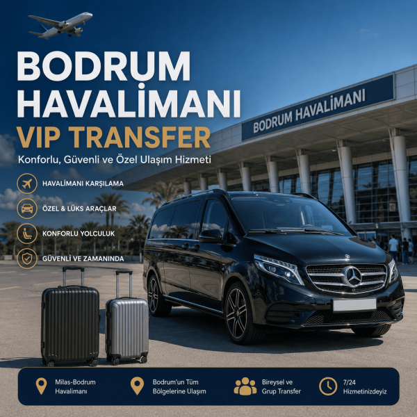 Bodrum Havalimanı VIP Transfer Hizmeti